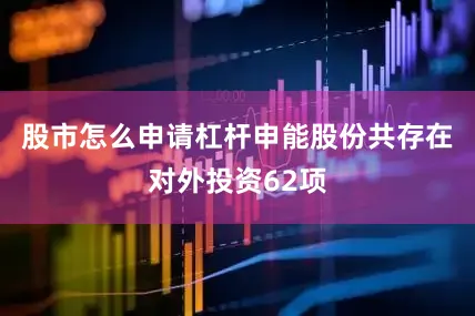 股市怎么申请杠杆申能股份共存在对外投资62项