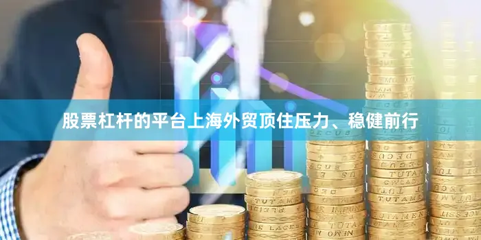 股票杠杆的平台上海外贸顶住压力、稳健前行