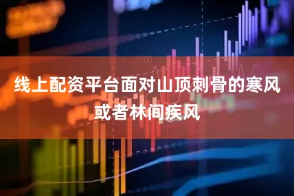 线上配资平台面对山顶刺骨的寒风或者林间疾风